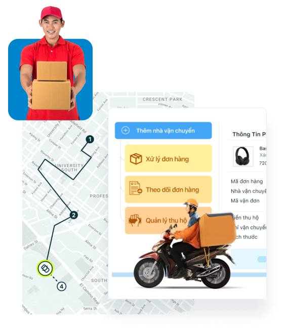 Quản lý giao hàng delivery manager